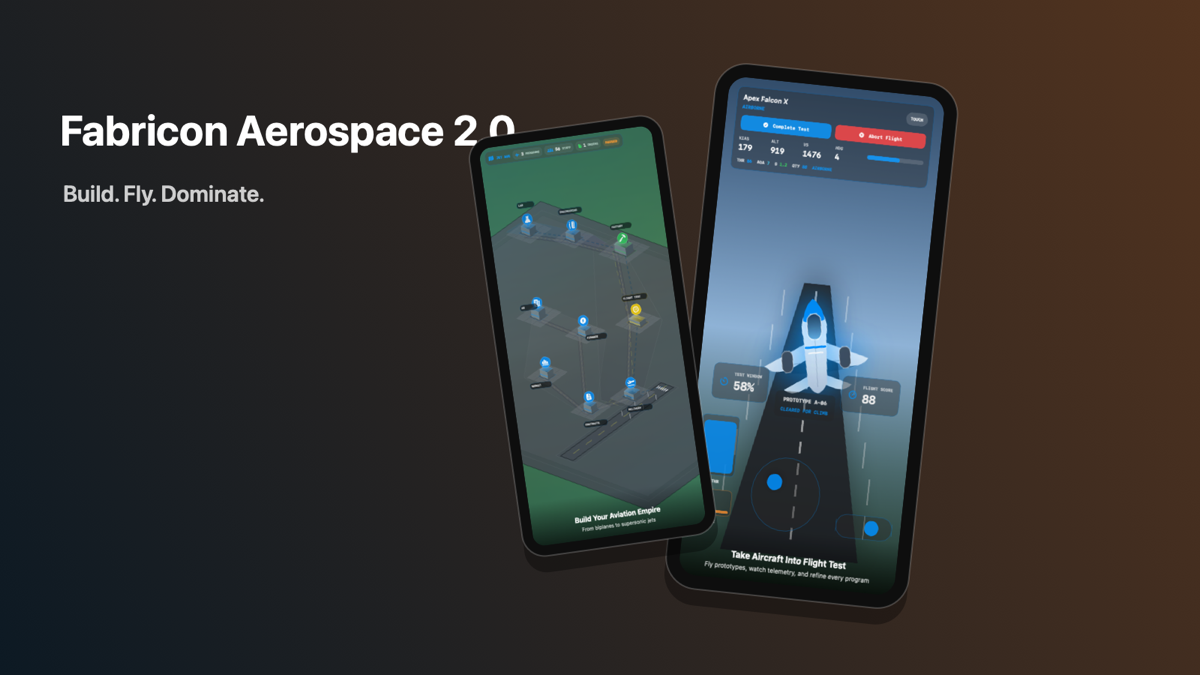 Fabricon: Aerospace aviation strategy game artwork